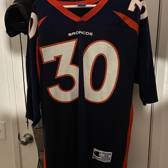 Den Broncos Terrell Davis Replica Jersey like new - Picture 3 of 5